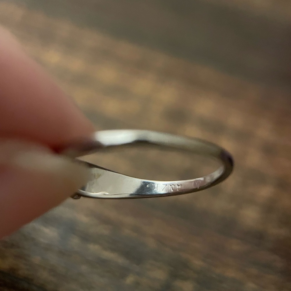 Antique Victorian 10k solid gold diamond buttercup solitaire engagement ring 6 - Picture 8 of 10